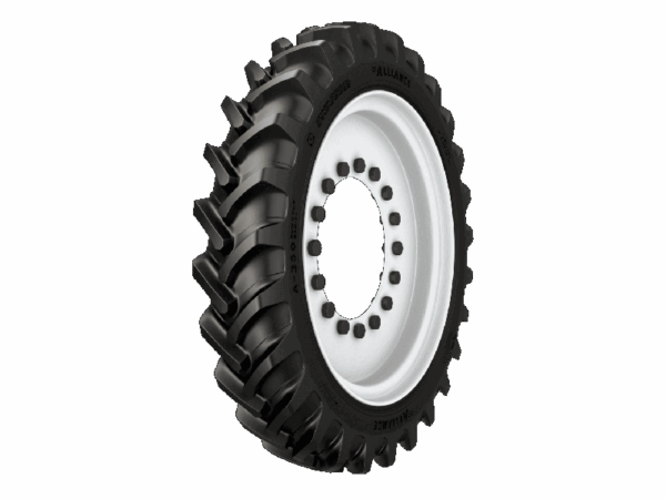 270/95 R32 TL ALLIANCE 350 132 D / 135 A8,  TL 10 X 32, auf starrer Anfertigungsfelge, lackiert