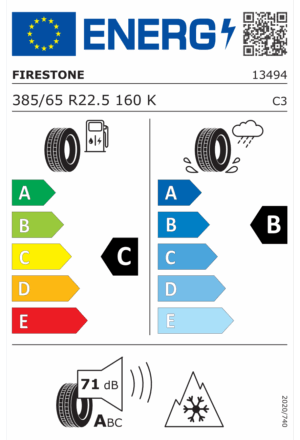 385/65 R22,5 160K TL 20 PR M+S FIRESTONE FS422+ AUSLAUF