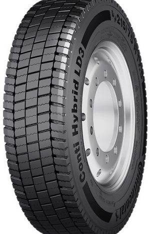 205/75 R17,5 TL CONTINENTAL CONTI HYBRID LD3 124/122M 3PMSF