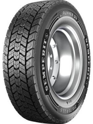 315/70 R22,5 154/150L TL 20 PR M+S SEMPERIT RUNNER D3